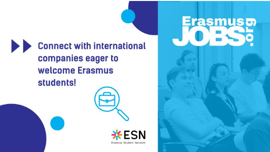 Bericht Ben je afgestudeerd aan Erasmus+ en op zoek naar een baan?  bekijken